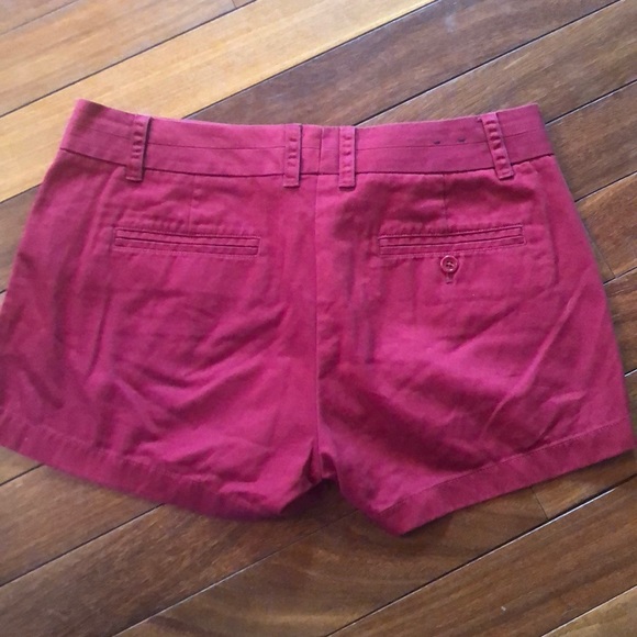 Red Jcrew chino shorts - Picture 4 of 4
